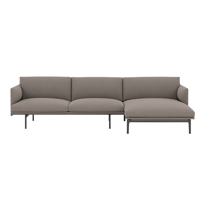 Outline Sofa with Chaise Longue