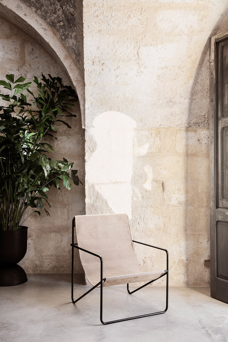 Sillón Desert Negro de Ferm Living