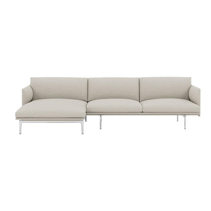 Outline Sofa with Chaise Longue