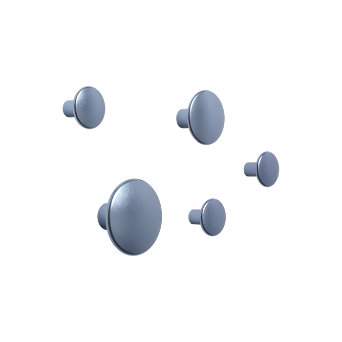 The Dots Metal Coat Rack, Pack of 5