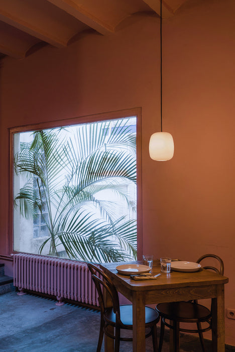 Basket Globe Ceiling Lamp