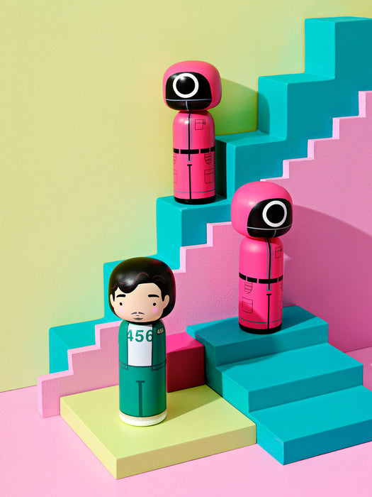 Kokeshi Dolls Guardia Enmascarado de Lucie Kaas