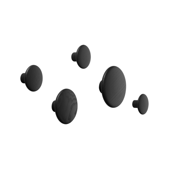 The Dots coat rack pack of 5