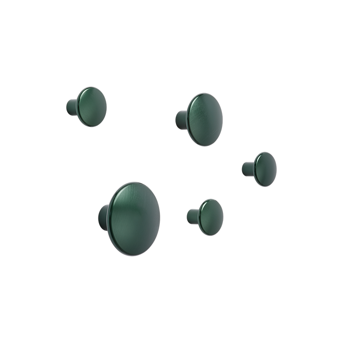 The Dots Metal Coat Rack, Pack of 5