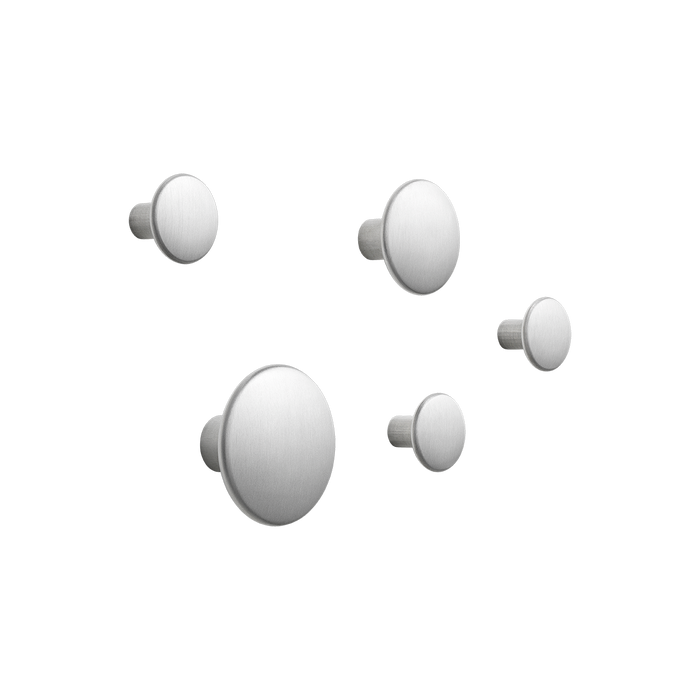 The Dots Metal Coat Rack, Pack of 5