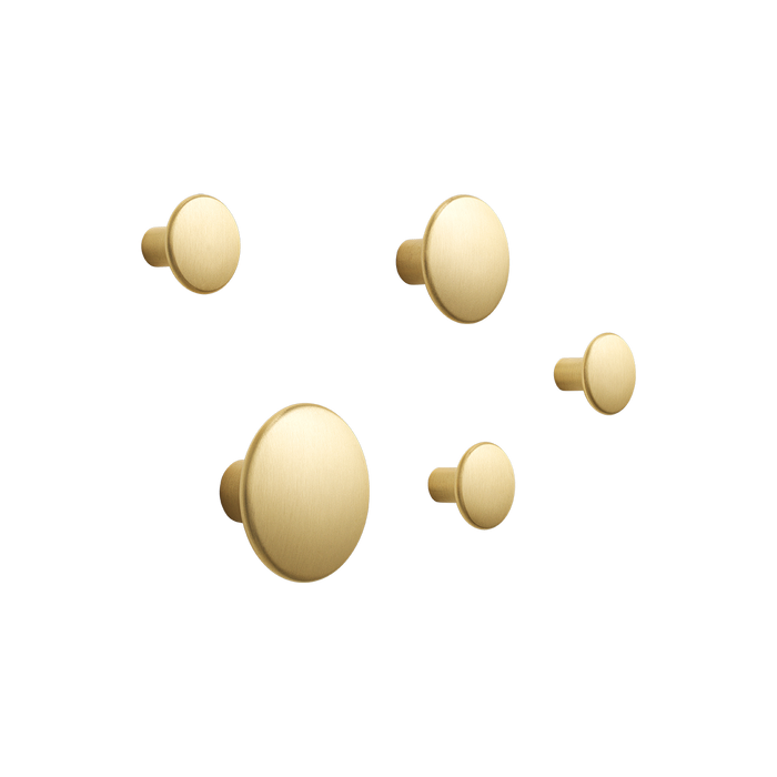 The Dots Metal Coat Rack, Pack of 5