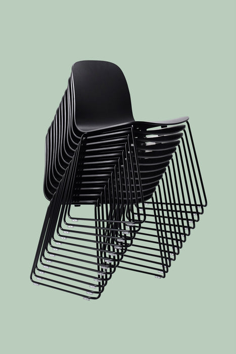 Silla Visu con base patín