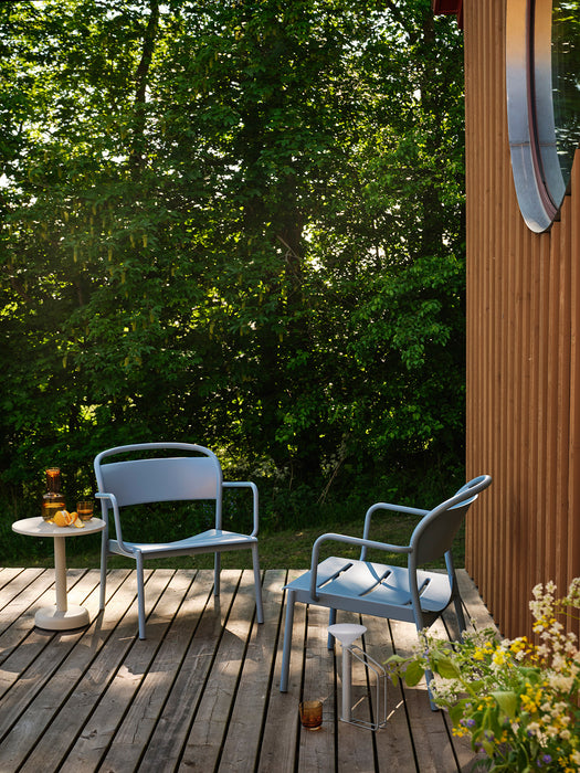 Linear Steel Lounge Chair de Muuto