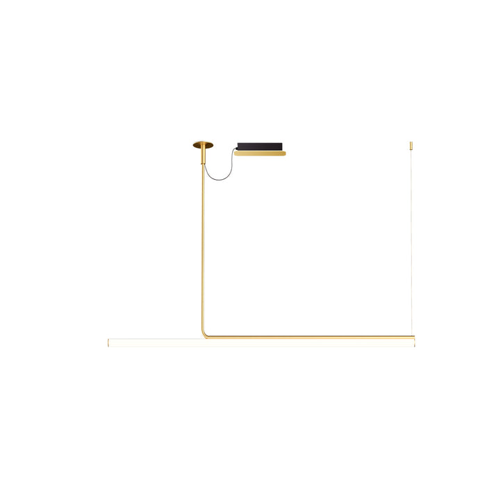 Ambrosia Matte Gold Ceiling Lamp