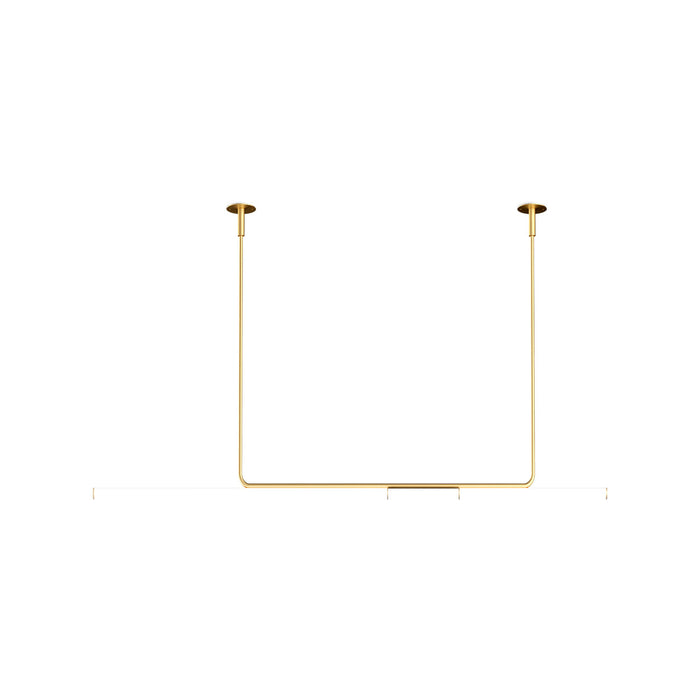 Ambrosia Matte Gold Ceiling Lamp
