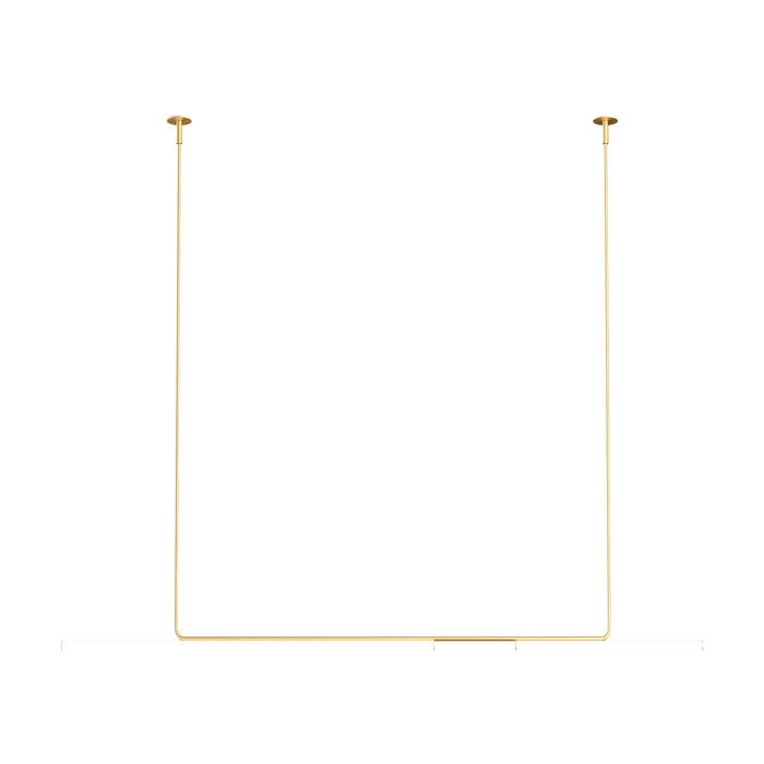 Ambrosia Matte Gold Ceiling Lamp