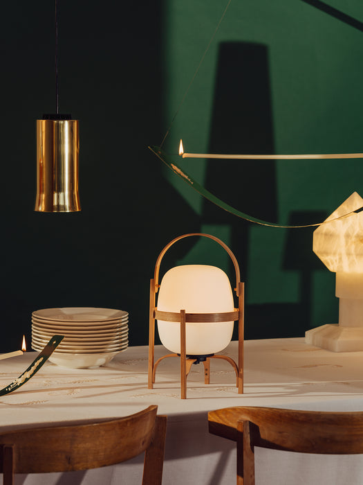 Lámpara Portátil Cestita Batería de Santa & Cole