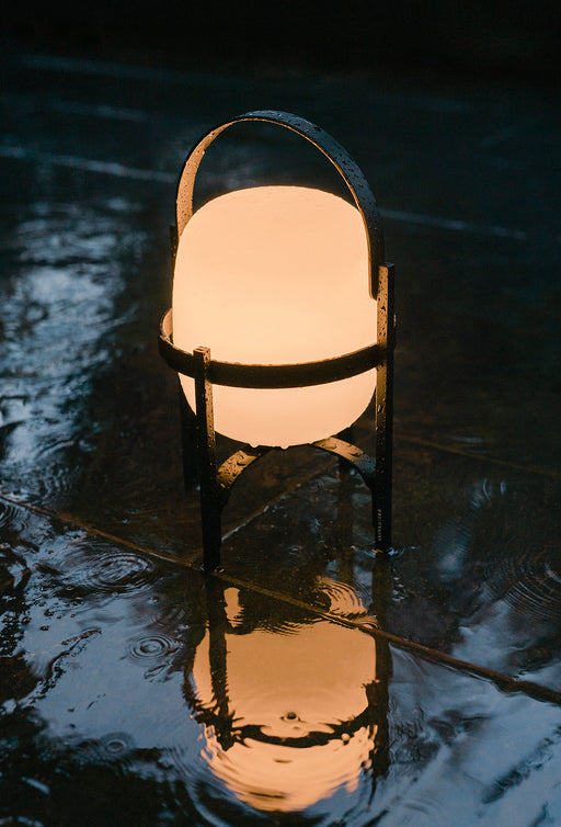 Portable Lamp Basket Alubat Santa & Cole