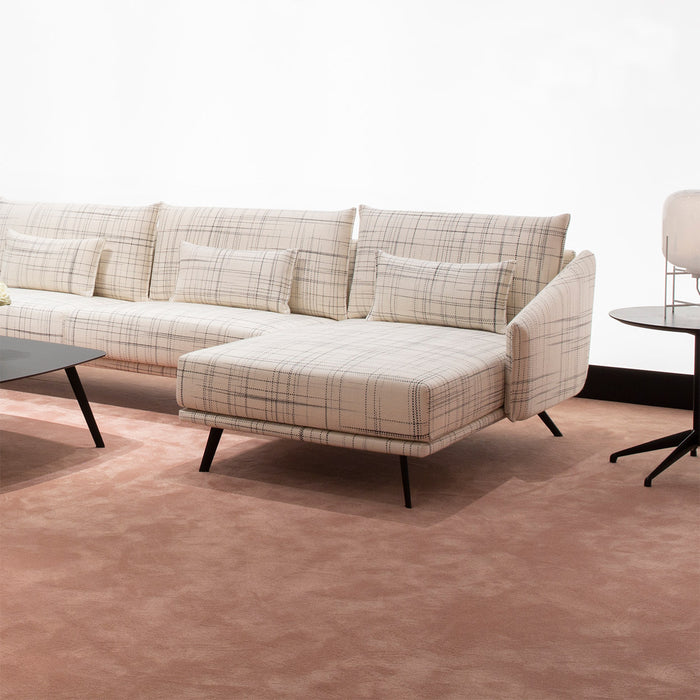 Couture Sofa with Chaise Longue