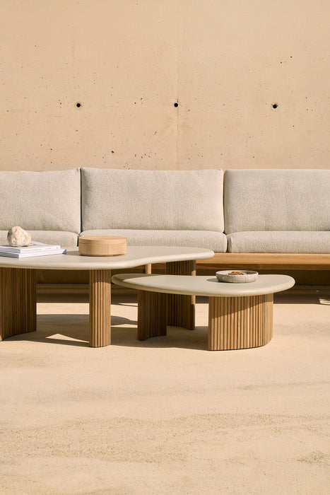 Mesa de Centro Boomerang Outdoor de Ethnicraft