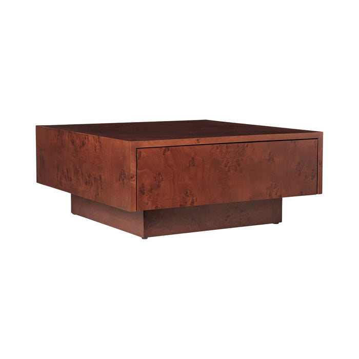 Mesa de Centro Burl con cajón