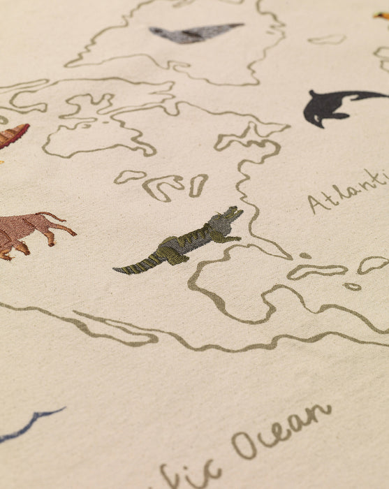 Mapa textil The World