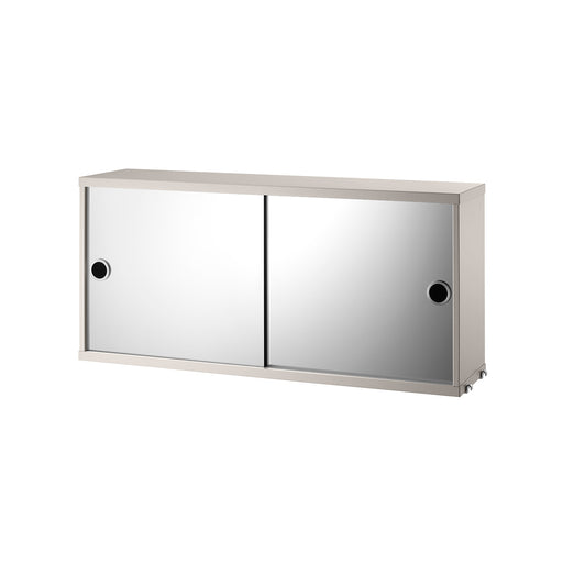 String System - Vitrina Puertas espejos 78x20 String Furniture